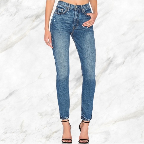 NWT GRLFRND Karolina High-Rise Skinny Jeans